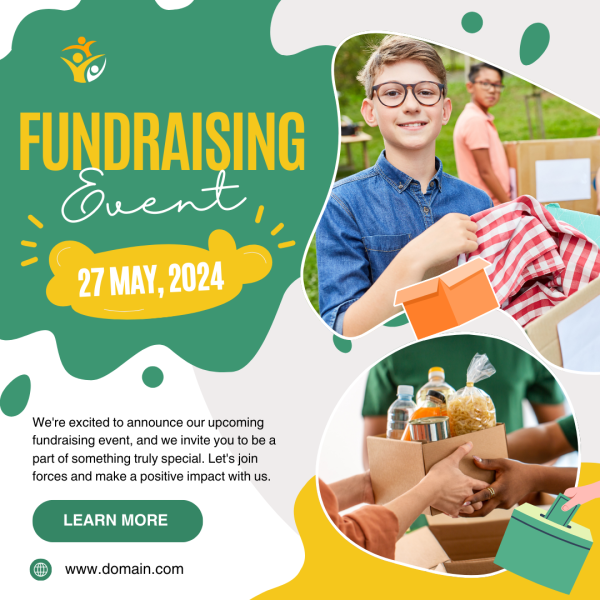 Charity or Fundraising Event Post