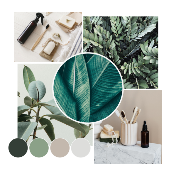 Muted Color Mood Board